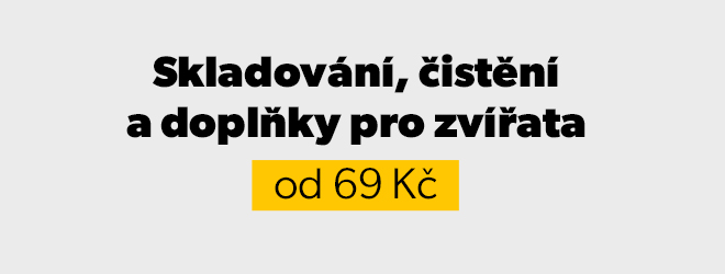 Výhodná cena - skladování a čistění